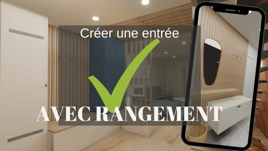 créer une entrée avec rangement