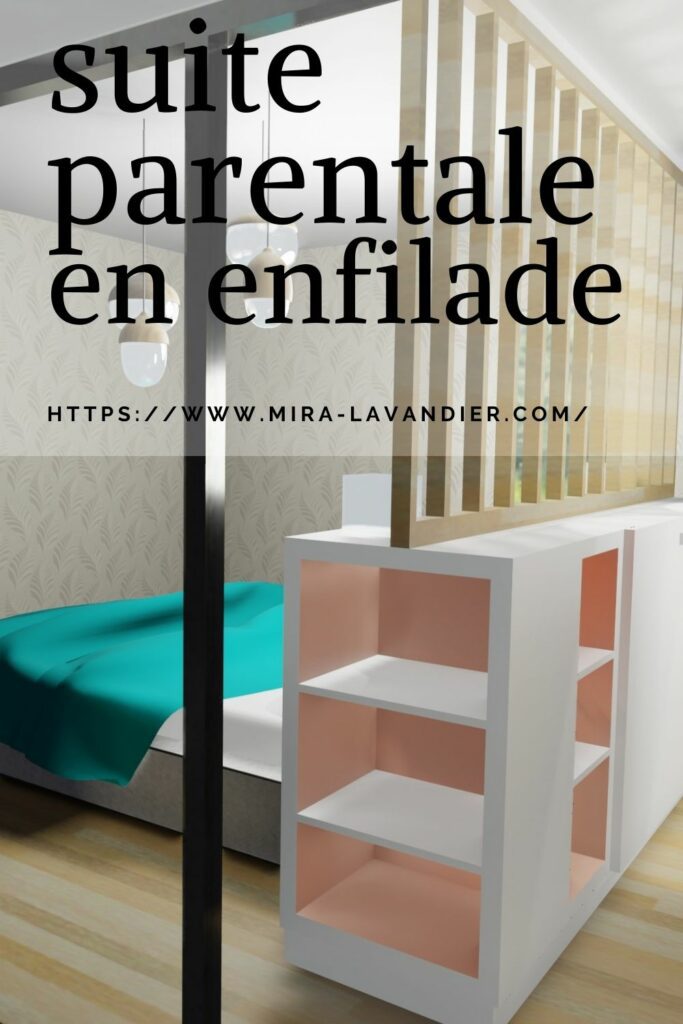 Bien aménager une suite parentale en enfilade : exemples